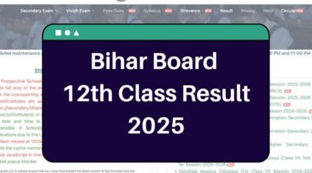 BSEB 12th Result 2025: Bihar Board Class 12 Results Release Date and How to Check