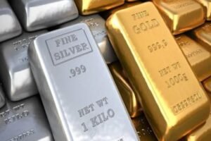 Gold Falls Below ₹96K on MCX; Silver Prices Dip