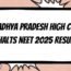 Madhya Pradesh High Court halts NEET UG results 2025