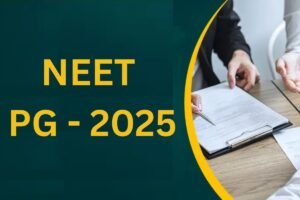 NEET PG 2025 Exam City Resubmission Process Begins