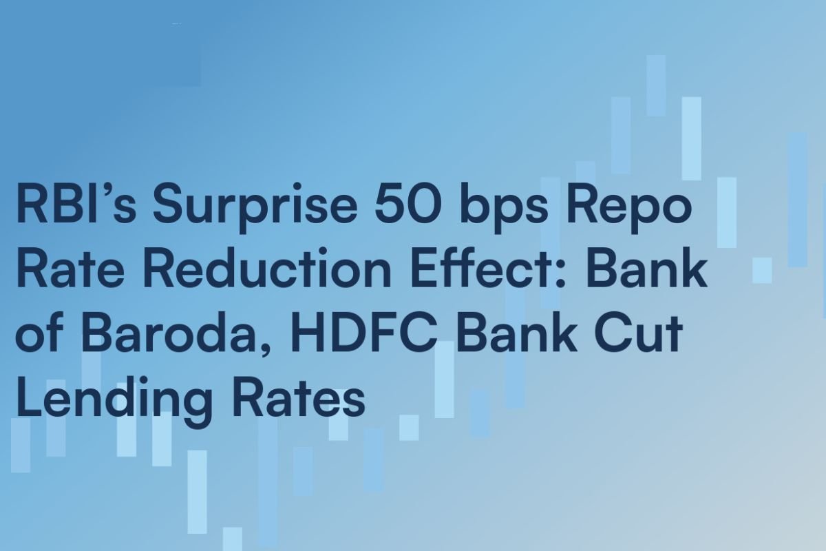 RBI rate cut impact: Bank of Baroda, HDFC reduce lending rate