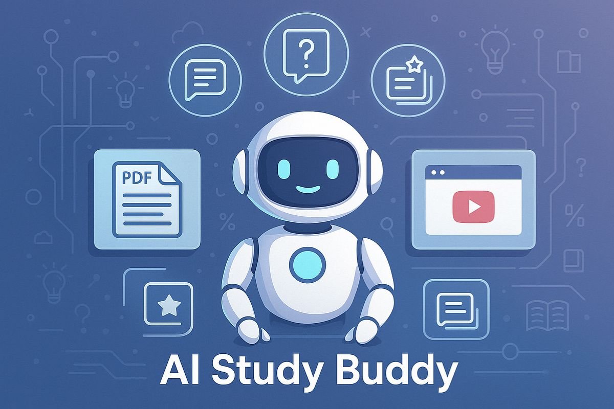 Use AI as a study buddy for: clean notes, quiz yourself, track weak spots
